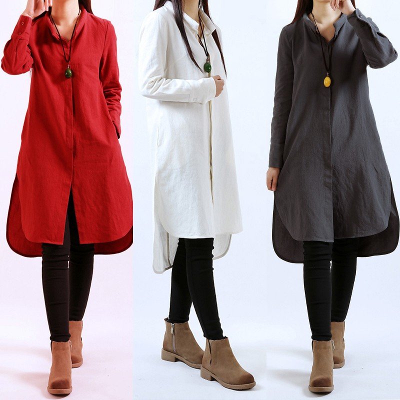 Vintage shirt dress