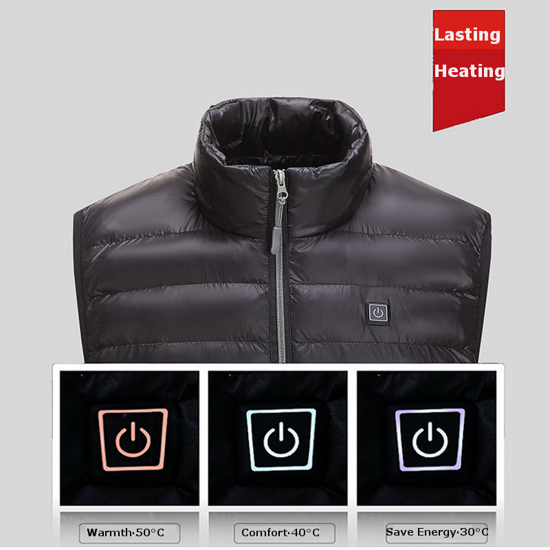 背面图，突出显示发热面板布局